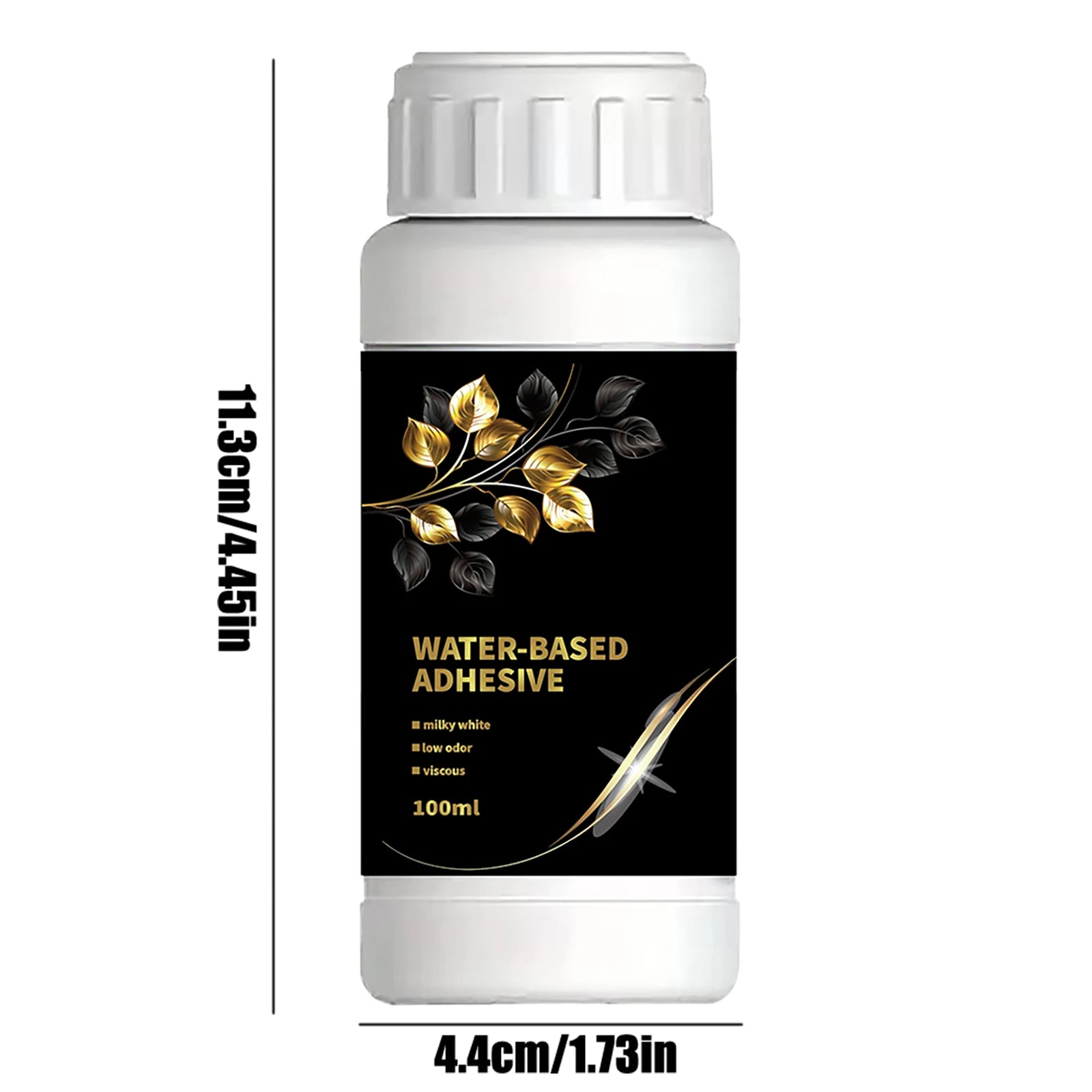 100ml/200ml Golden Leaf Gilding Adhesive Kit - Water-Based Epoxy Resin Glue for Metal Foil, Crafts & Jewelry Making on Wood, Gla