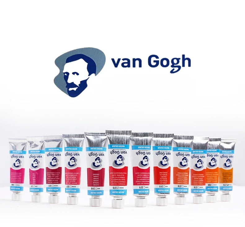 Talens Van Gogh Watercolor Paint,10ml Tube Artist Level Brilliant Transparent Intense Colors highest degree of lightfastness +++