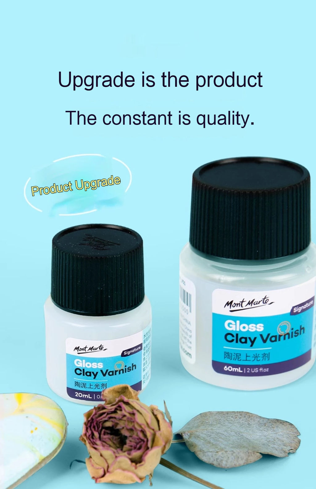 10/60/120ml Clay Varnish Waterproof Varnish Gloss Clay Air Dry for Stone Polishing Acrylic Paint Oil Handmade Diy Pottery Glossy