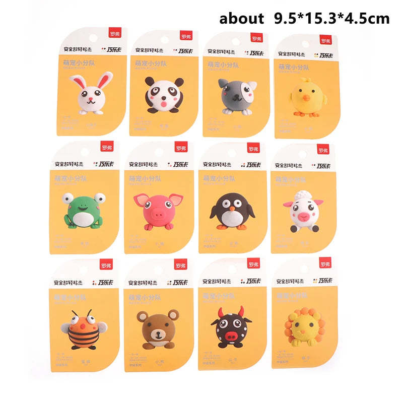 Air Dry Clay Kit For Kids, Creative Molding Clay Gift Kits With Tools, Super Light DIY Soft Clay Toys Gift Box Set Gifts