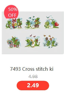 7347 Cross stitch kits Cross-stitch Christmas homefun All for handiwork cross embroidery kit Craft kit cross stitch sets Diy