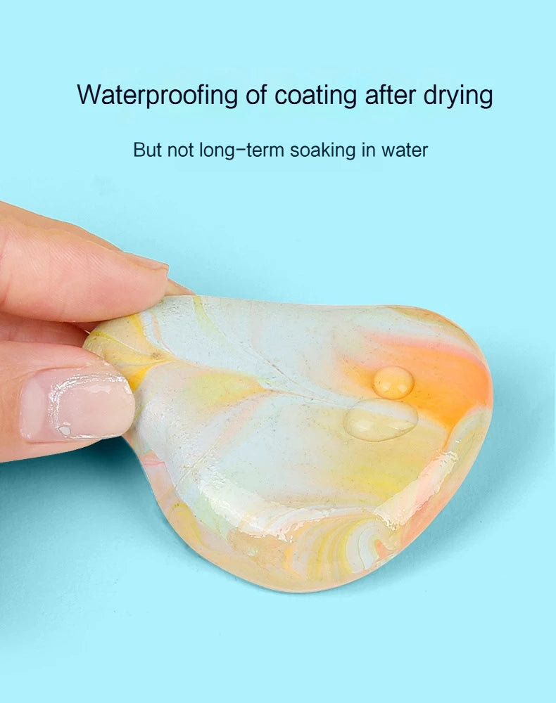 10/60/120ml Clay Varnish Waterproof Varnish Gloss Clay Air Dry for Stone Polishing Acrylic Paint Oil Handmade Diy Pottery Glossy