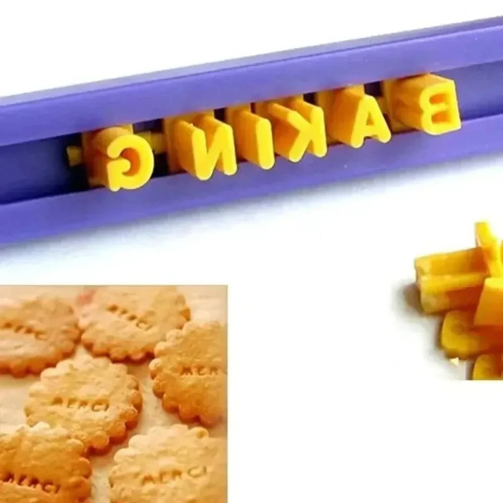 Ceramic Art Alphabet Number Letter Polymer Clay Tool Presser Embosser Mold Sealing DIY Embossing Pottery Clay Solid Rod Tools