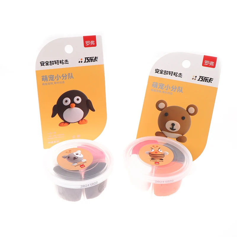 Air Dry Clay Kit For Kids, Creative Molding Clay Gift Kits With Tools, Super Light DIY Soft Clay Toys Gift Box Set Gifts