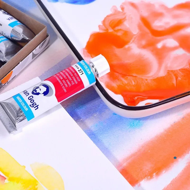 Talens Van Gogh Watercolor Paint,10ml Tube Artist Level Brilliant Transparent Intense Colors highest degree of lightfastness +++