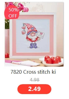 7347 Cross stitch kits Cross-stitch Christmas homefun All for handiwork cross embroidery kit Craft kit cross stitch sets Diy